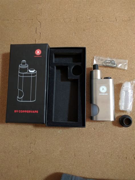 Honest review time: Coppervape BF Mechanical Mod Kit